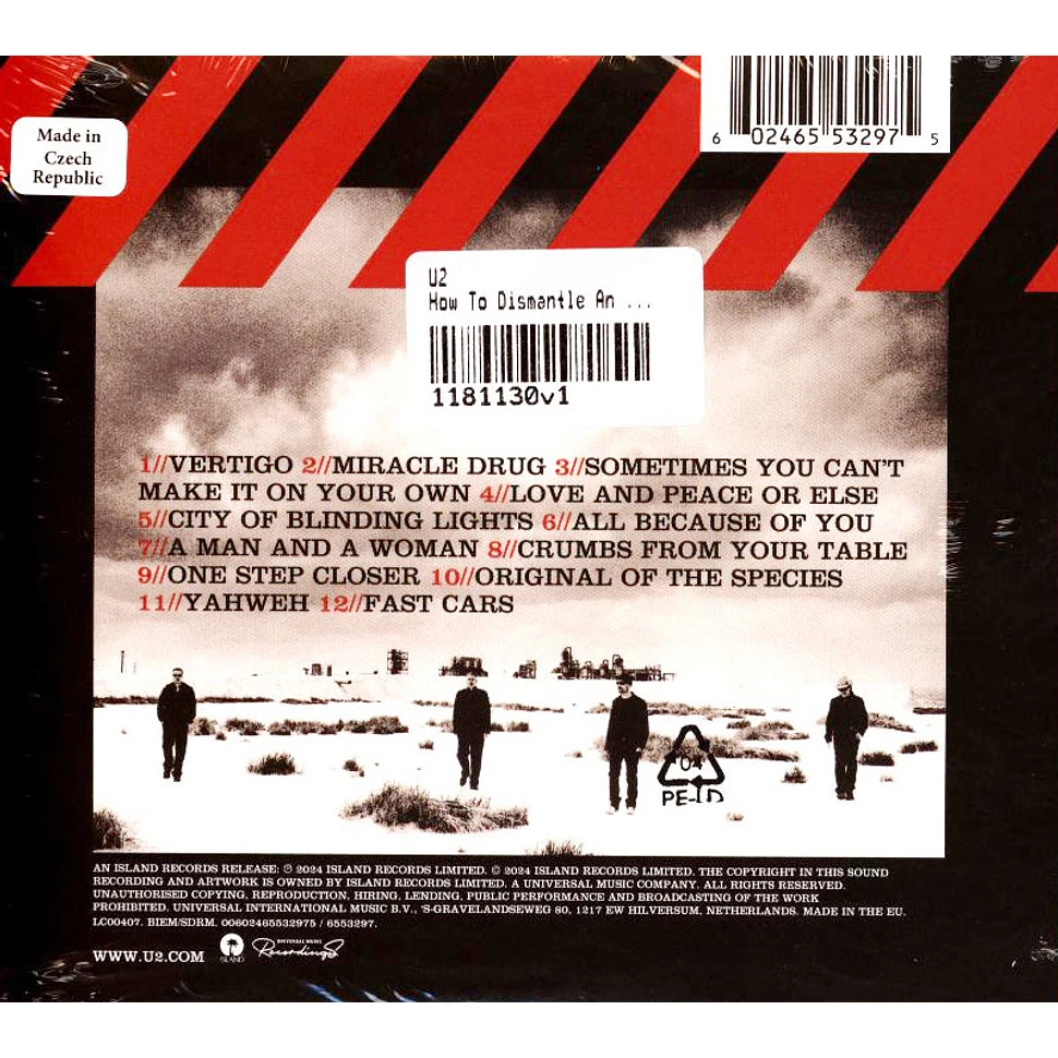 U2 - How To Dismantle An Atomic Bomb 20th Anniversary Edition