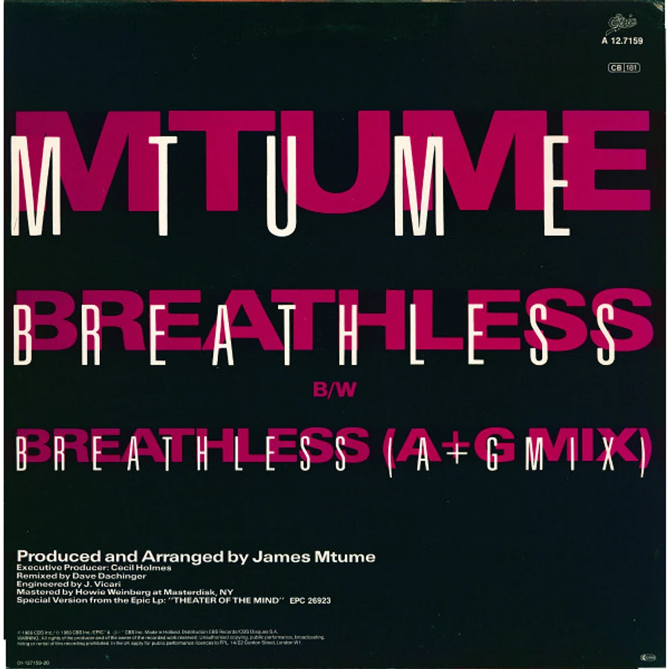 Mtume - Breathless