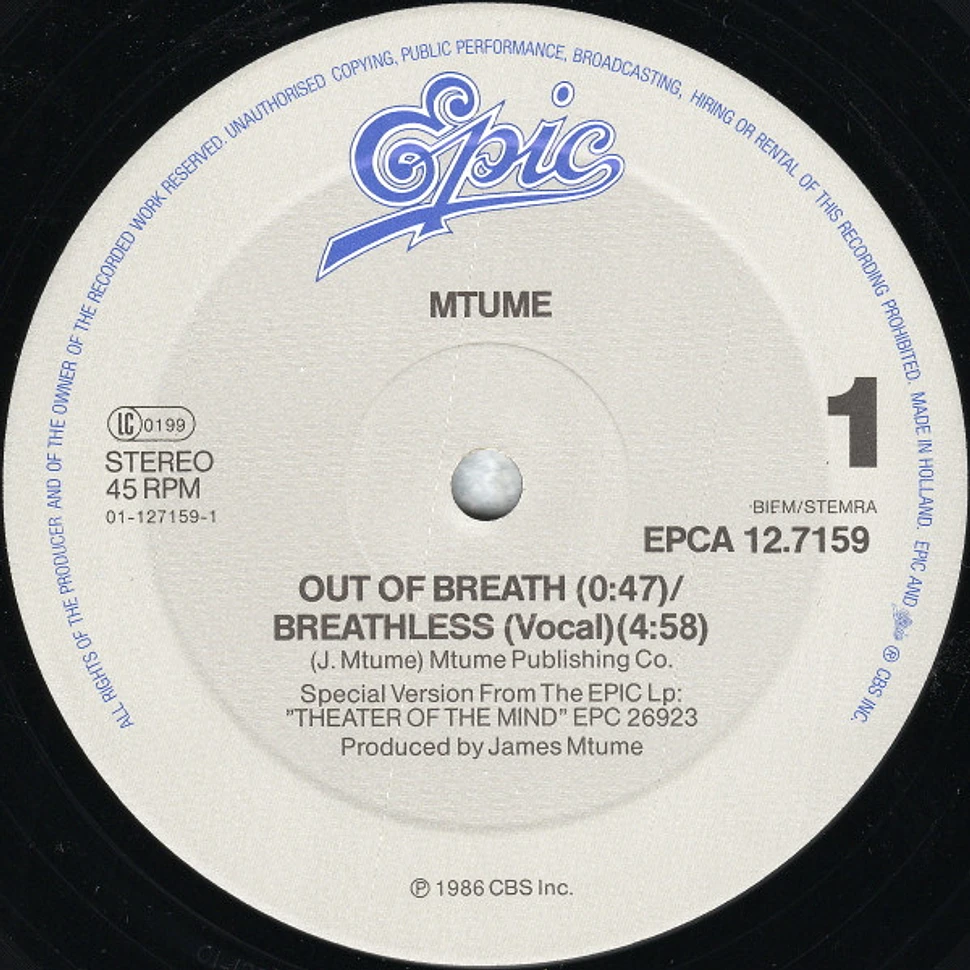 Mtume - Breathless