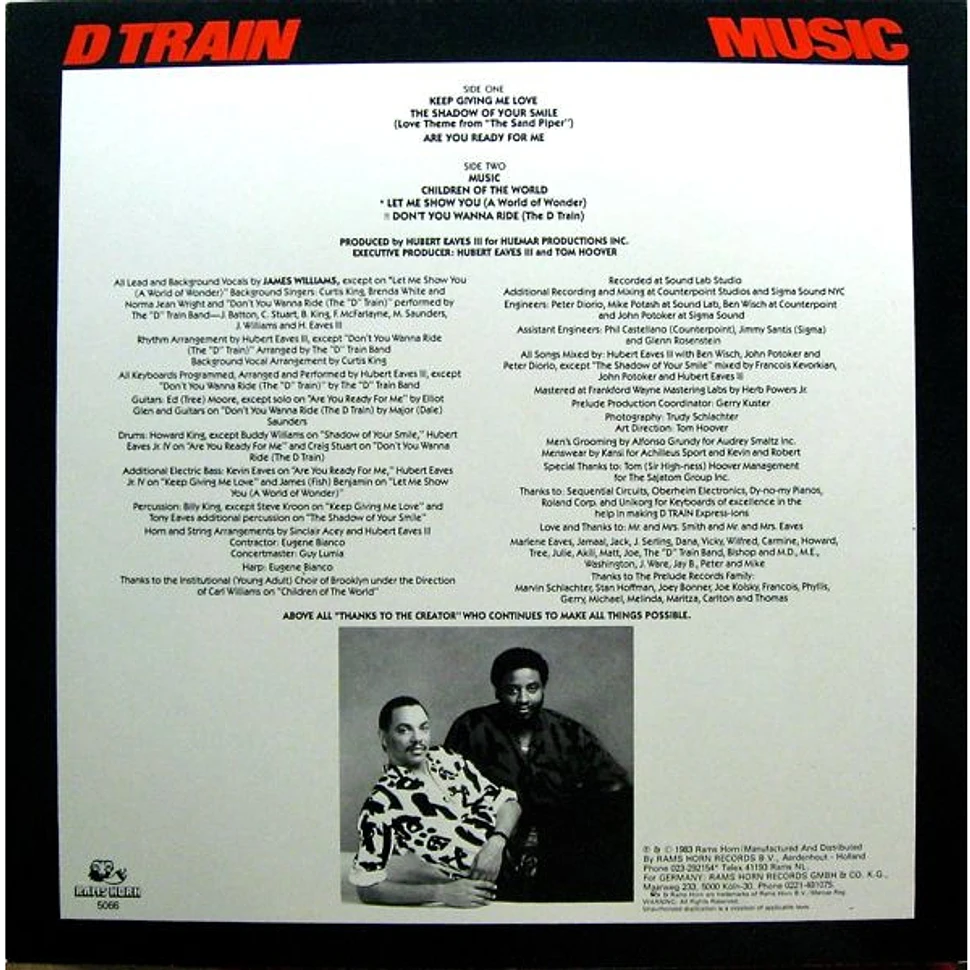 D-Train - Music