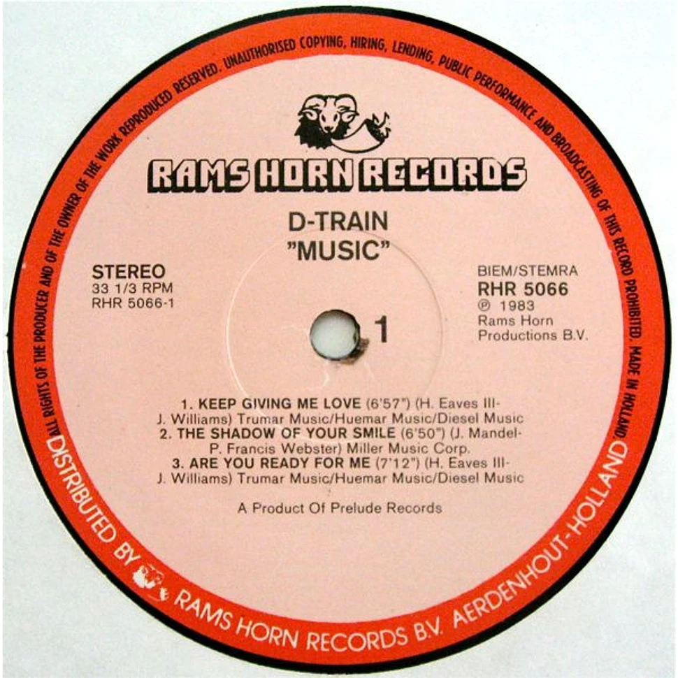 D-Train - Music