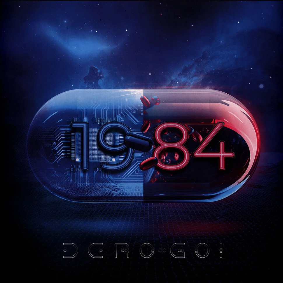 Dero Goi - 1984 Transparent Cyan & Magenta Vinyl Edition