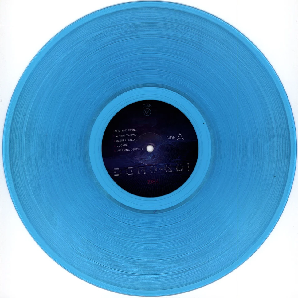 Dero Goi - 1984 Transparent Cyan & Magenta Vinyl Edition