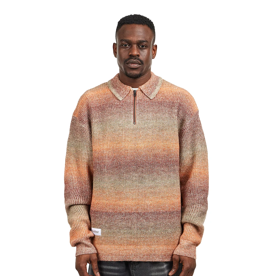 Butter Goods - Beams 1/4 Zip Knit Polo