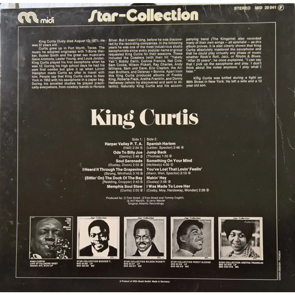 King Curtis - Star-Collection