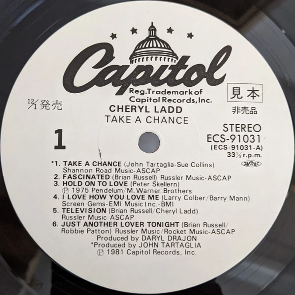 Cheryl Ladd - Take A Chance