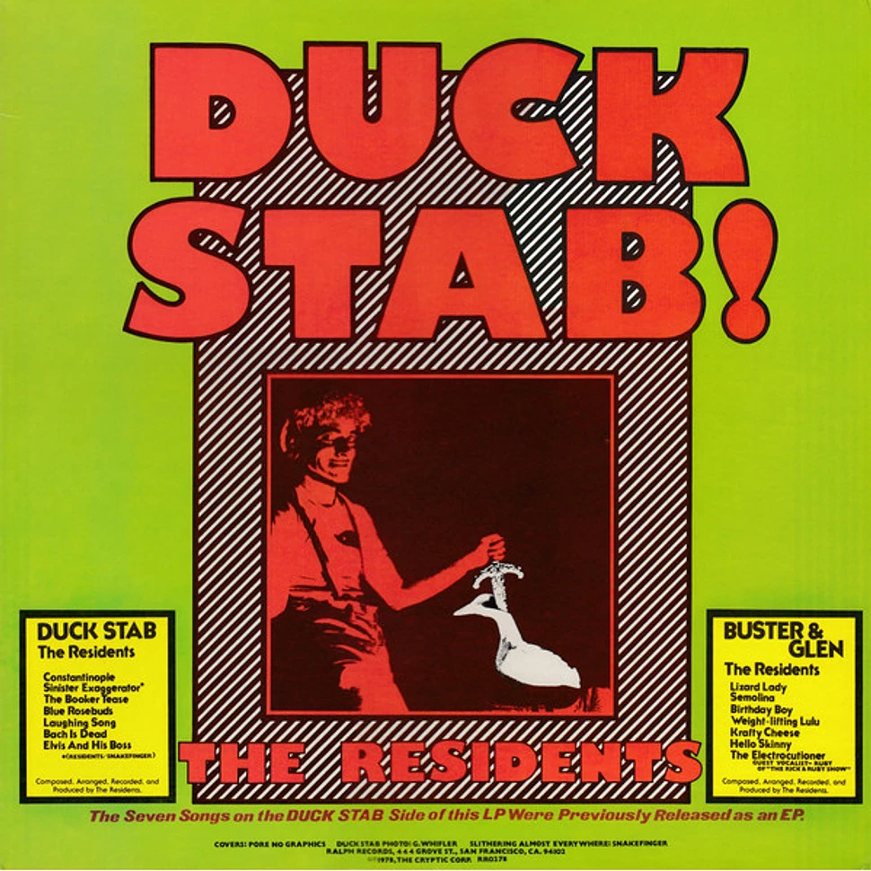 The Residents - Duck Stab / Buster & Glen