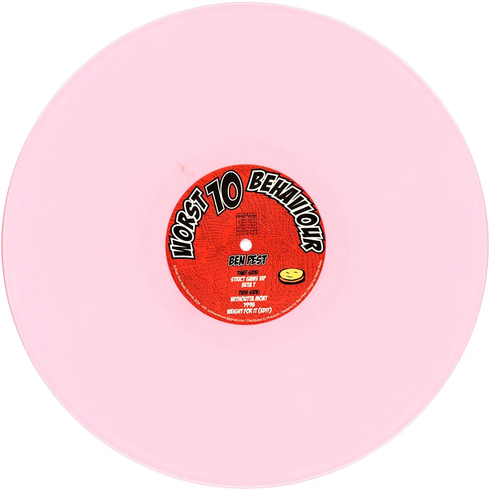 Ben Pest - Worst Behaviour Pink Vinyl Edition