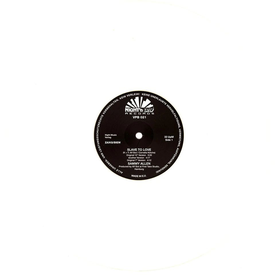 Sammy Allen - Slave To Love EP - Vinyl 12