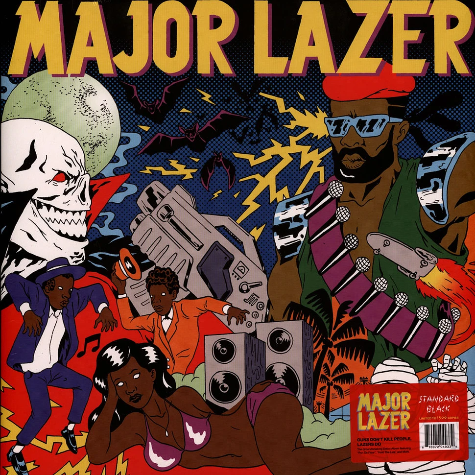 Major Lazer - Guns Don't Kill People Lazers Do Black Vinyl Edition