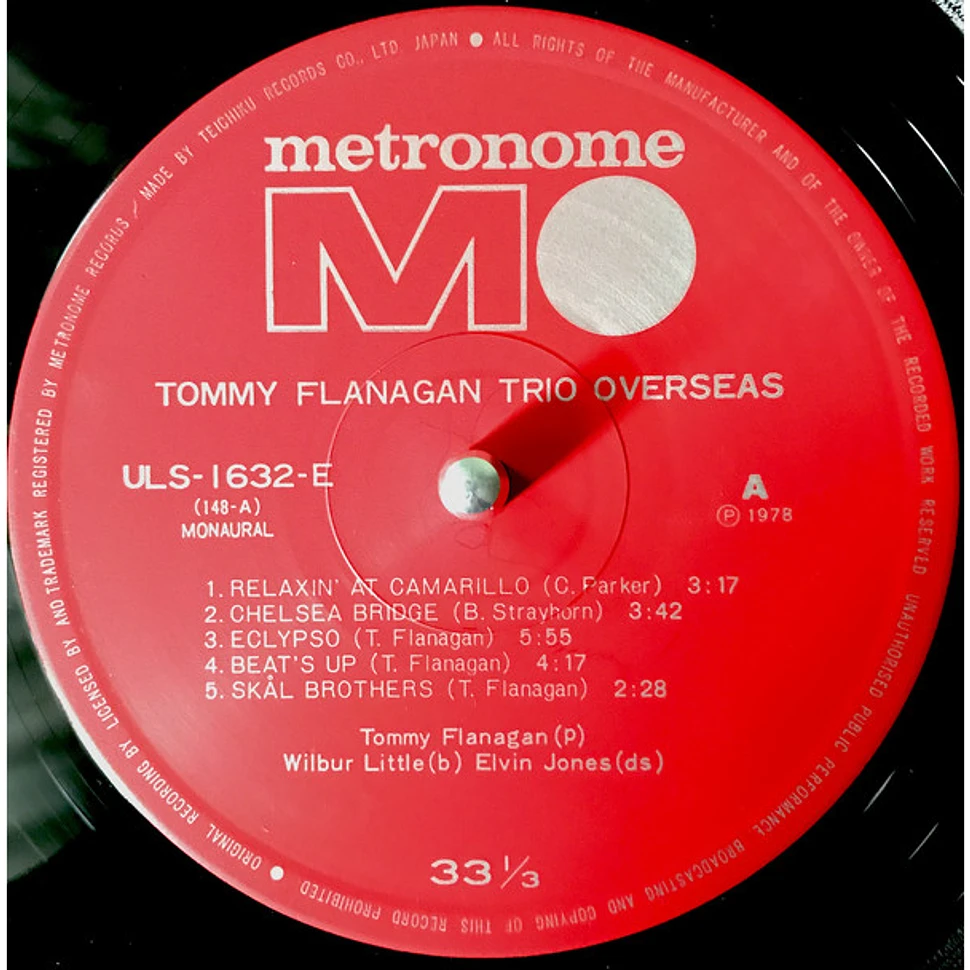 Tommy Flanagan - Overseas