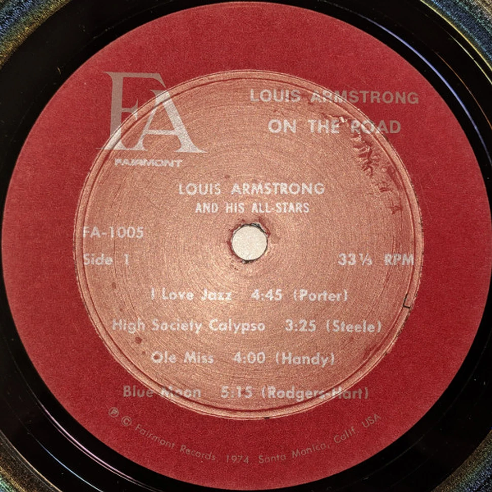 Louis Armstrong - On The Road