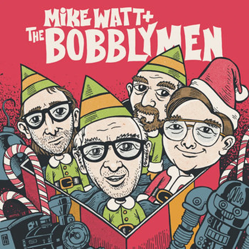 Mike Watt & The Bobblymen - Surfin With The Claus (White Vinyl)