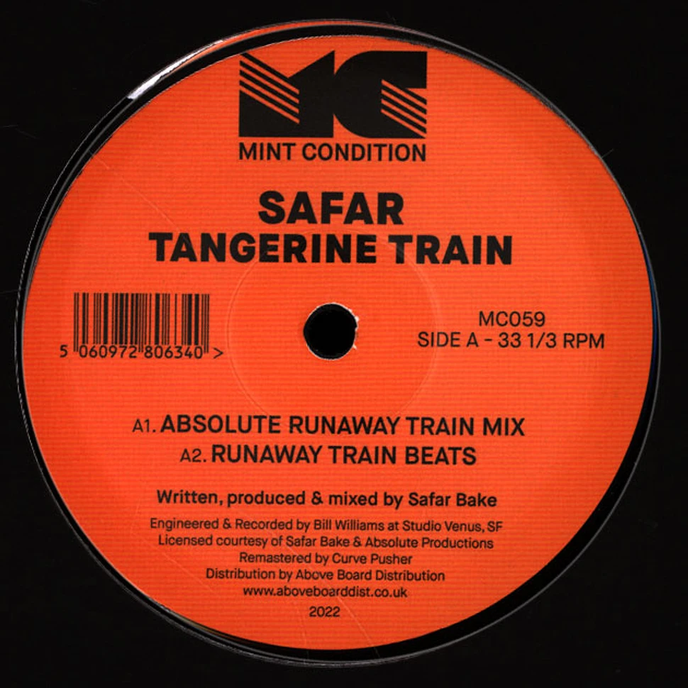 Safar - Tangerine Train