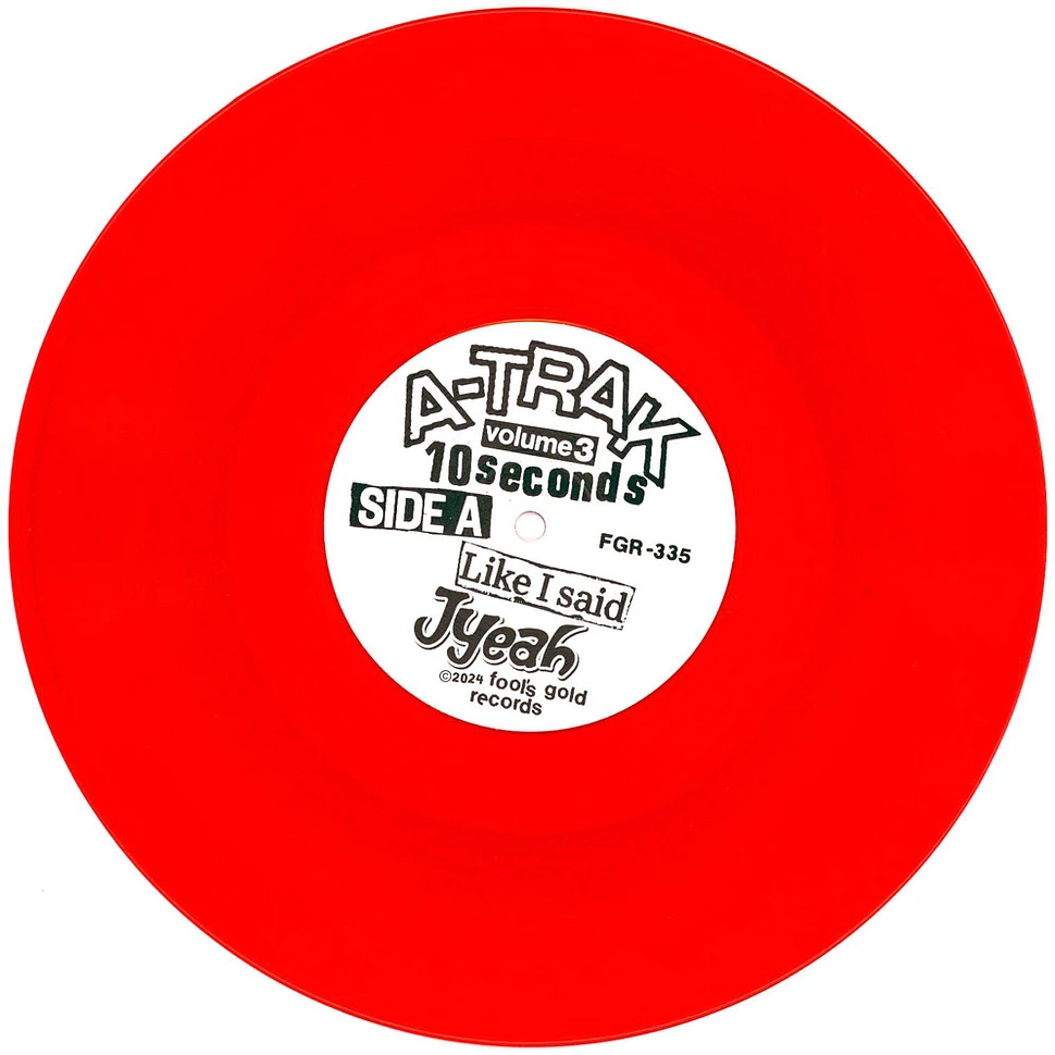 A-Trak - 10 Seconds Volume 3 Red Vinyl Edition