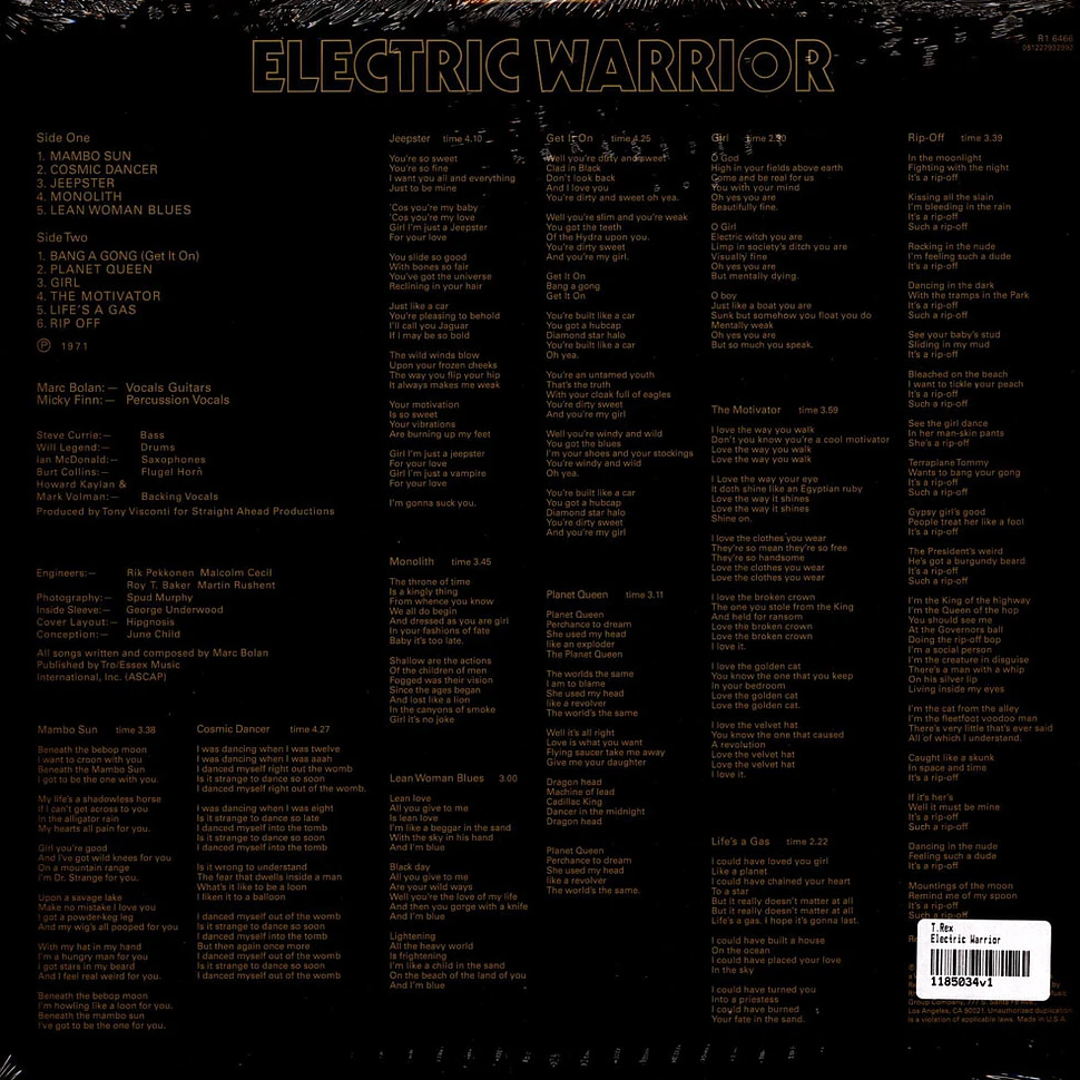 T.Rex - Electric Warrior