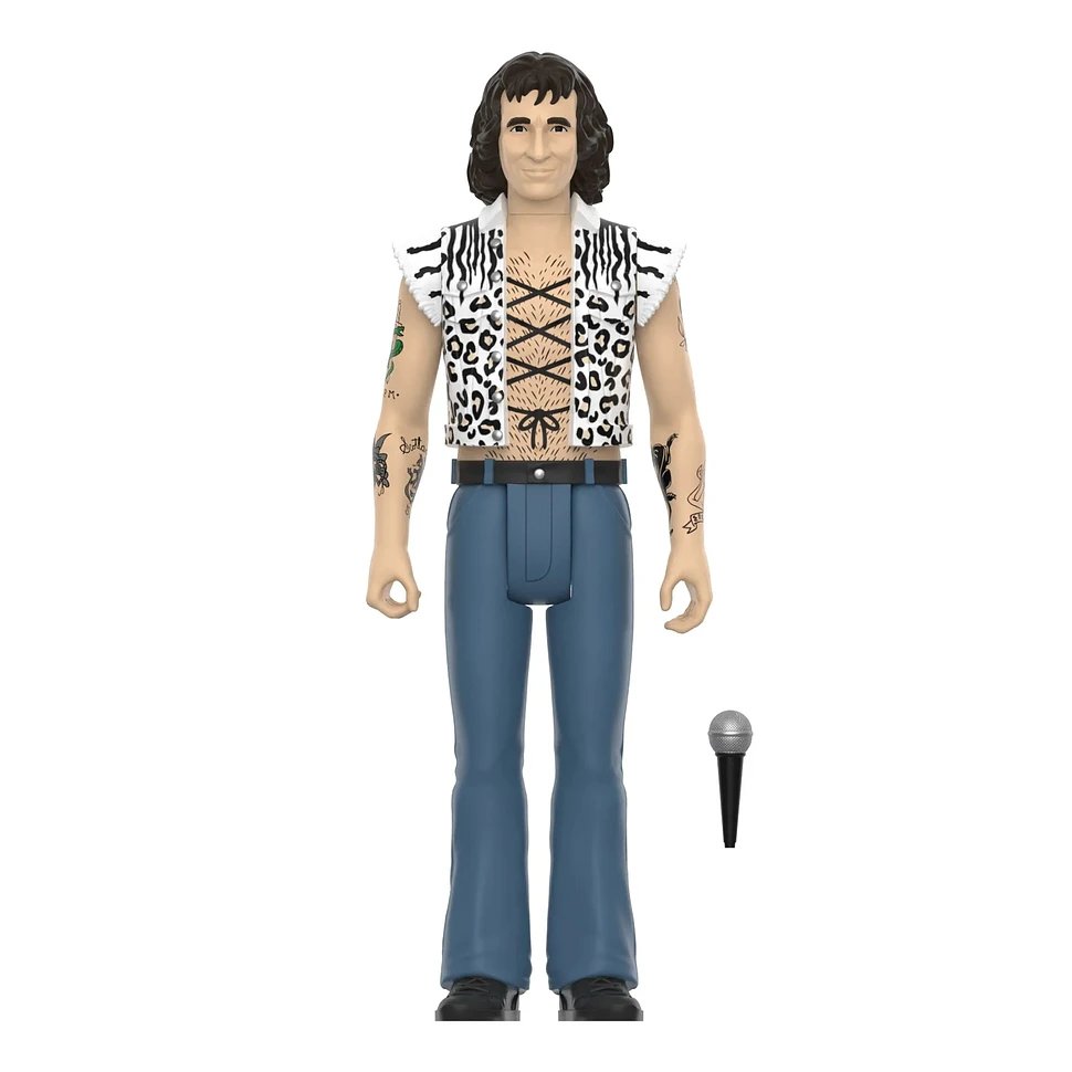 Bon Scott - Bon Scott (Leopard Print) - ReAction Figure