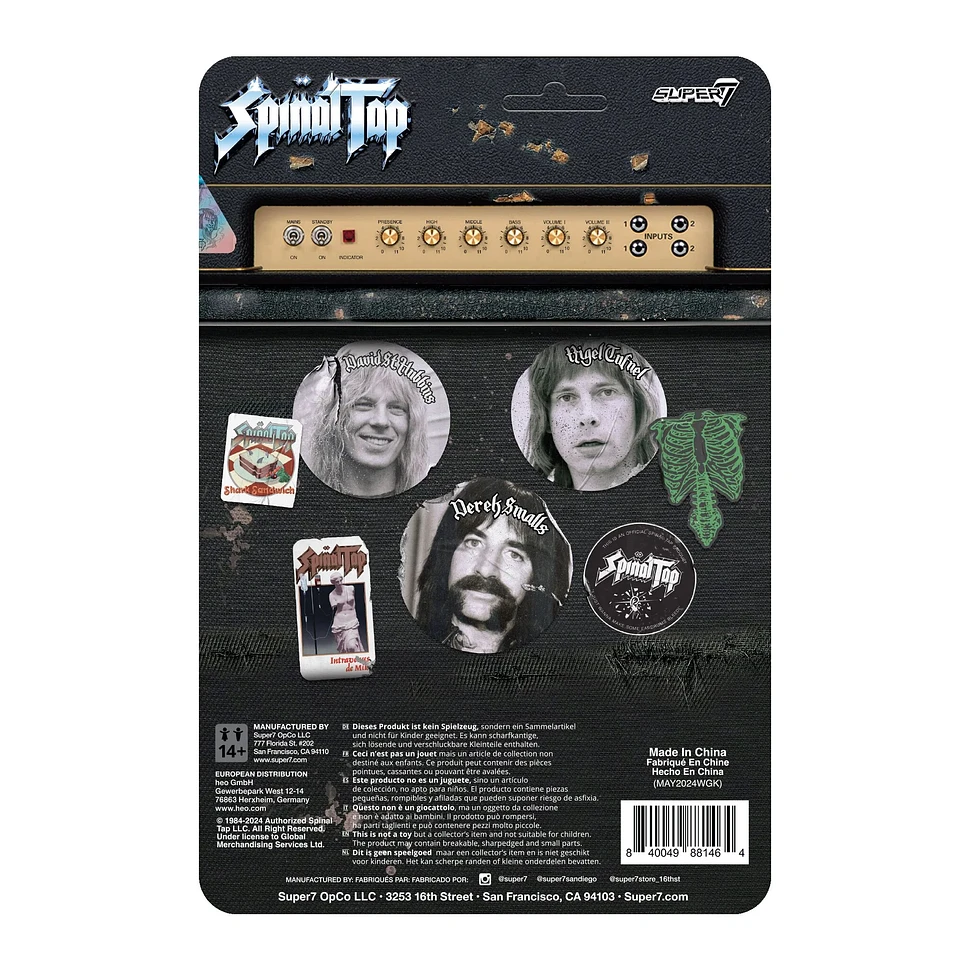 Spinal Tap - David St. Hubbins - ReAction Figure