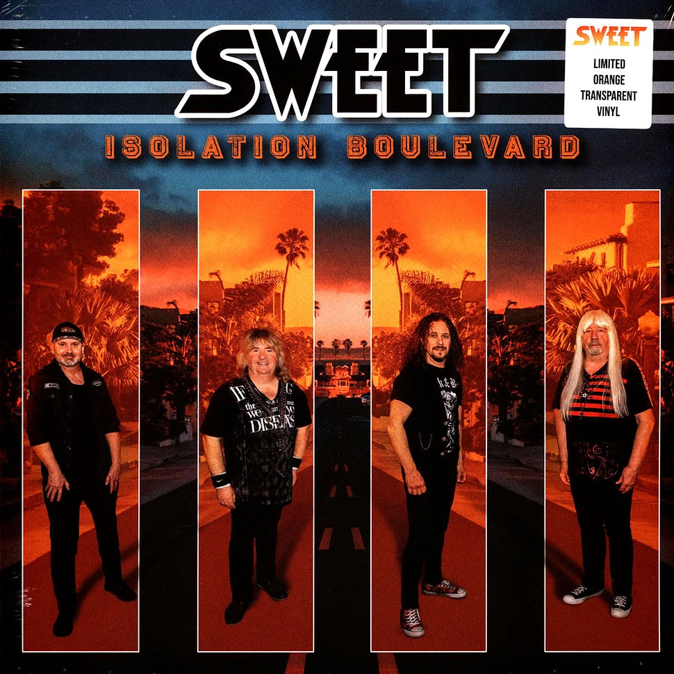 Sweet - Isolation Boulevard Transparent Orange Vinyl Edition