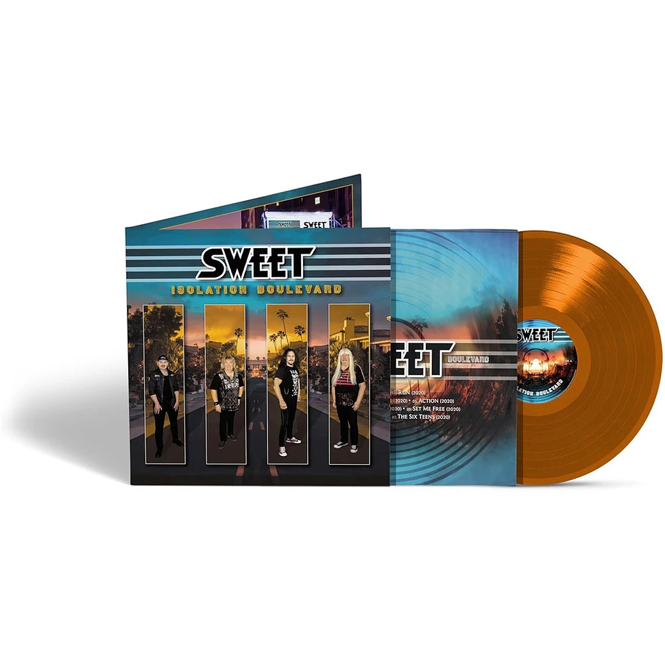 Sweet - Isolation Boulevard Transparent Orange Vinyl Edition