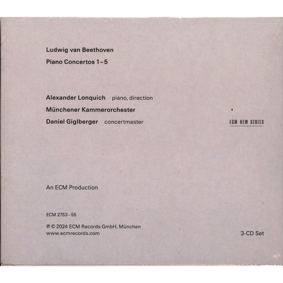 Alexander/Münchener Kammerorchester Lonquich - Ludwig Van Beethoven: The Piano Concertos