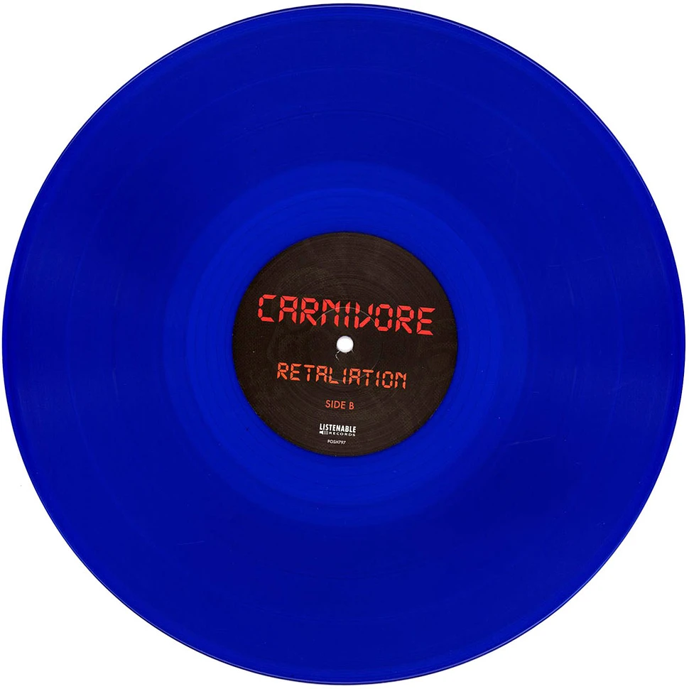 Carnivore - Retaliation Deep Blue Vinyl Edition