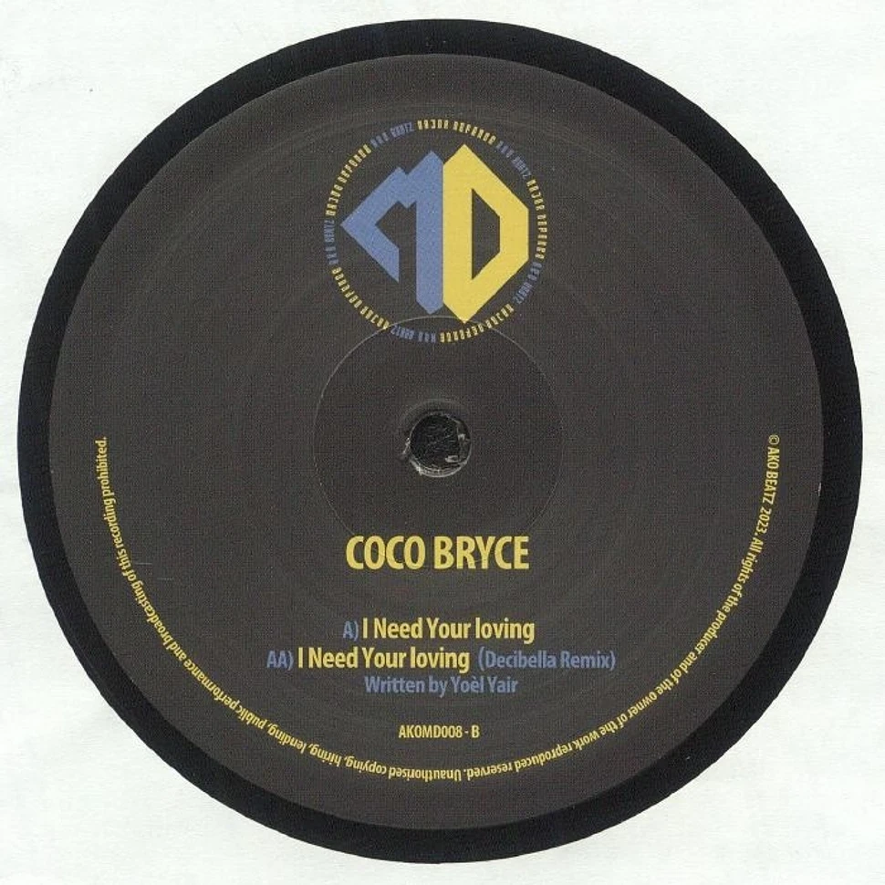 Coco Bryce - I Need Your Loving EP