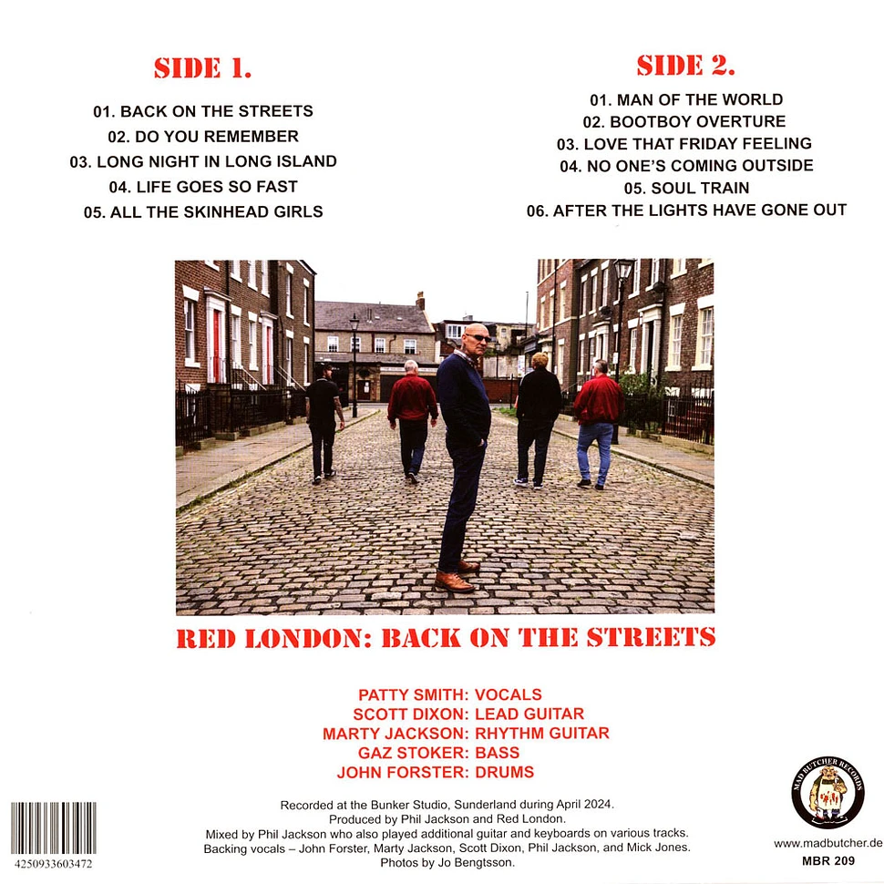 Red London - Back On The Streets