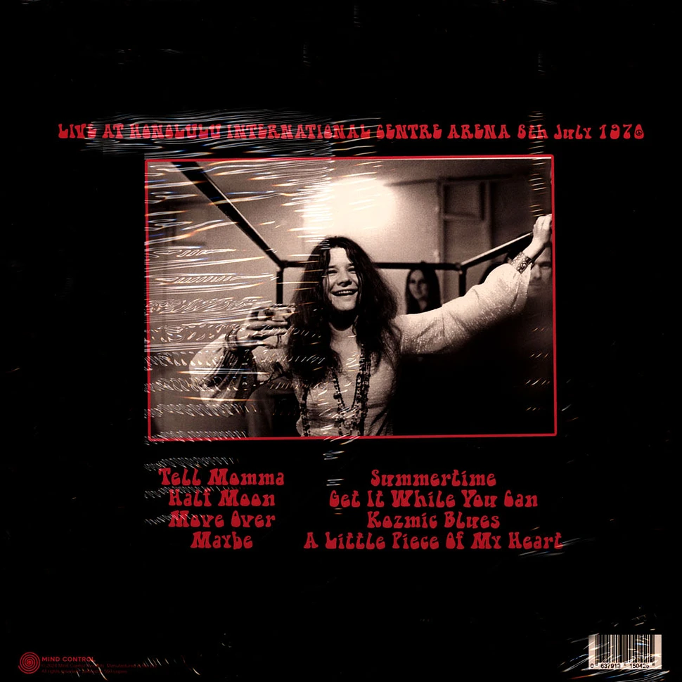 Janis Joplin - The Hawaiian Broadcast: Live At Honolulu International Centre Arena 1970