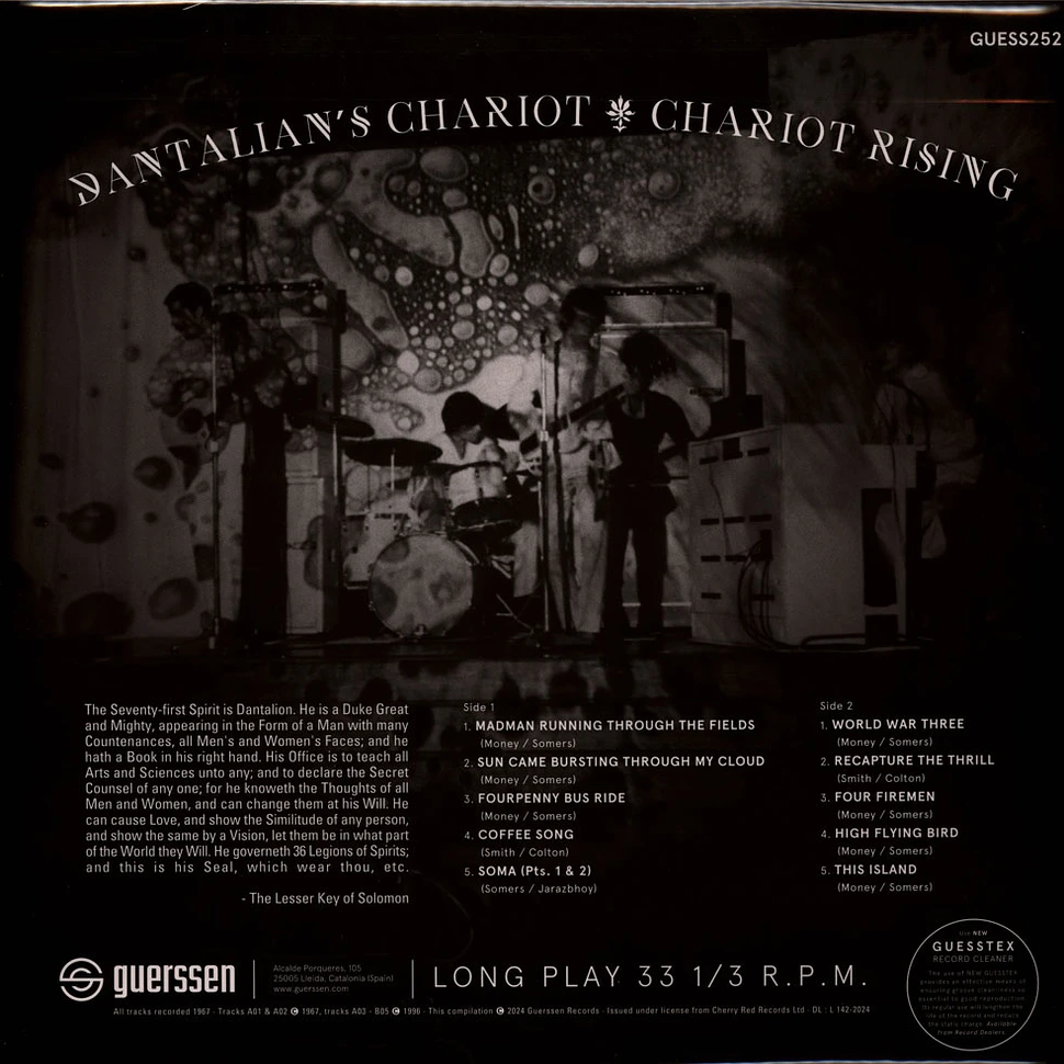 Dantalian's Chariot - Chariot Rising Splattered Vinyl Edition