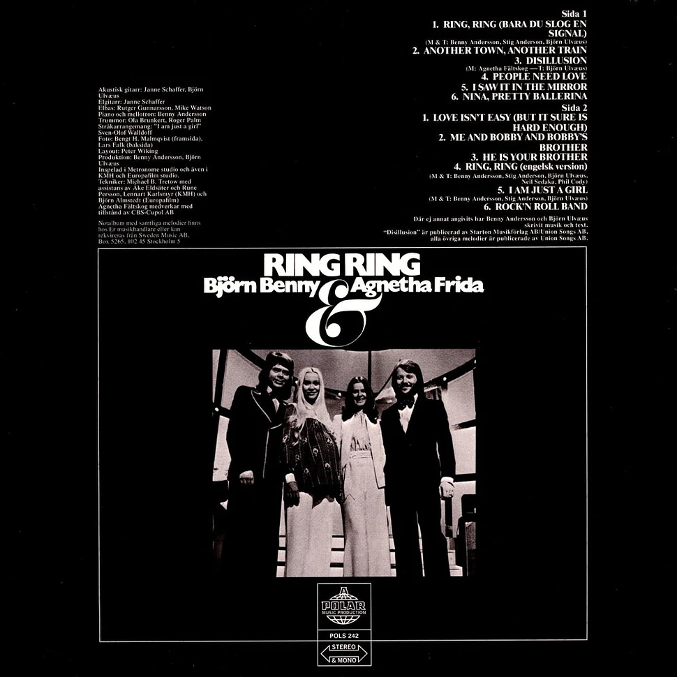 ABBA - Ring Ring Limited Edition