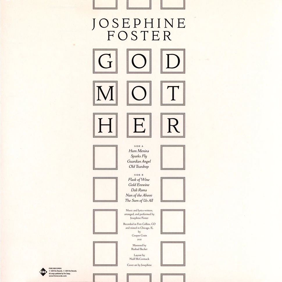 Josephine Foster - Godmother