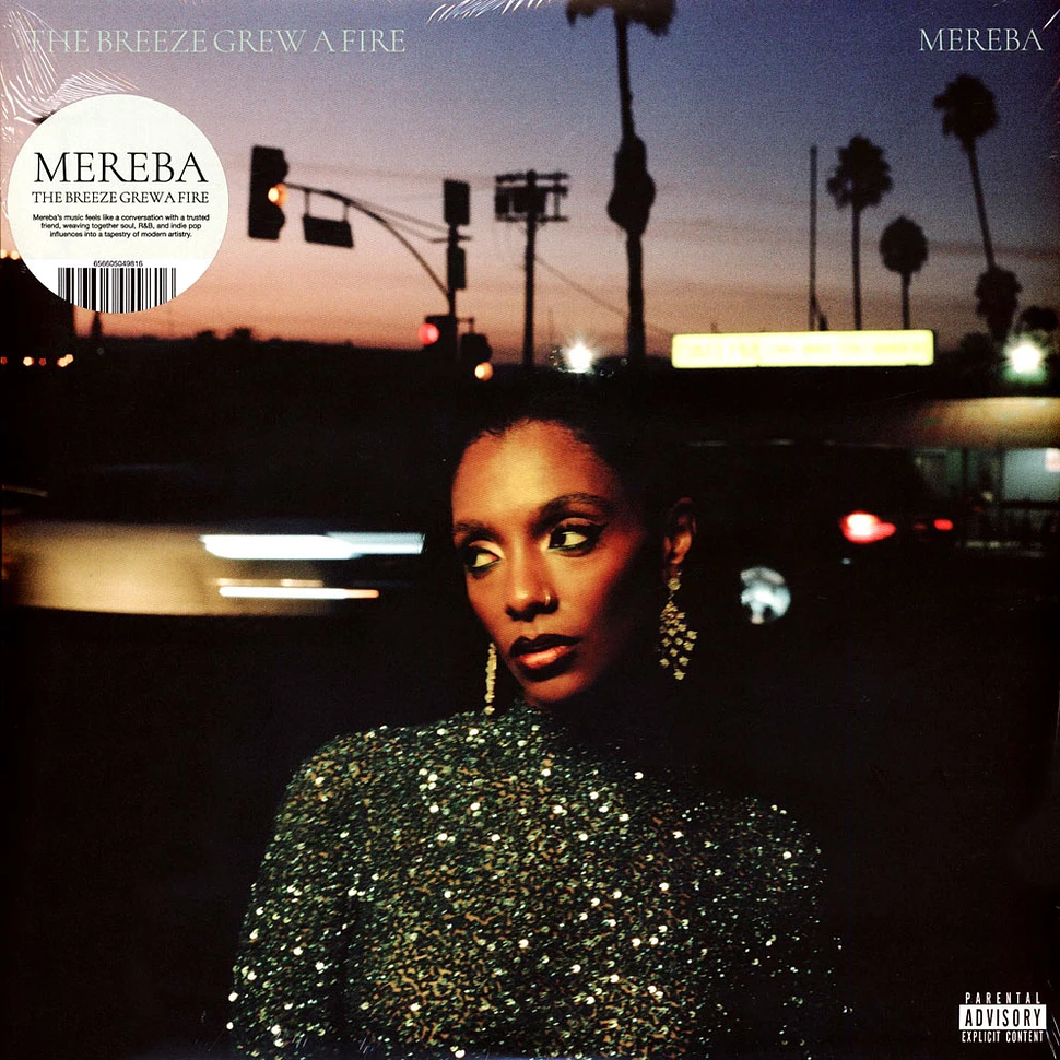 Mereba - The Breeze Grew A Fire Black Vinyl Edition