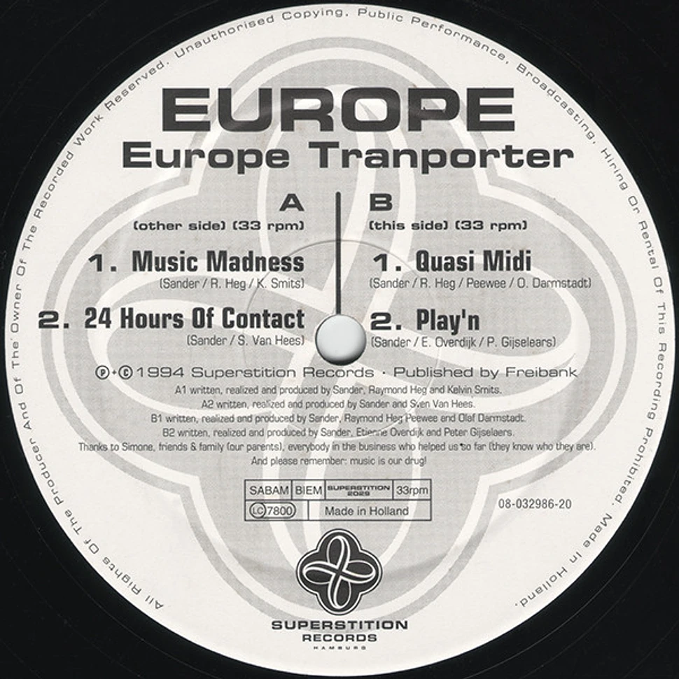 Europe - Europe Transporter