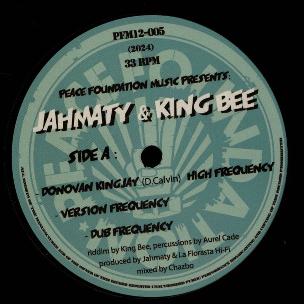 Donovan Kingjay, Jah Maty & King Bee / Payoh Soul Rebel, Jah Maty & King Bee - High Frequency, Version, Dub / Angel Voice, Version, Dub