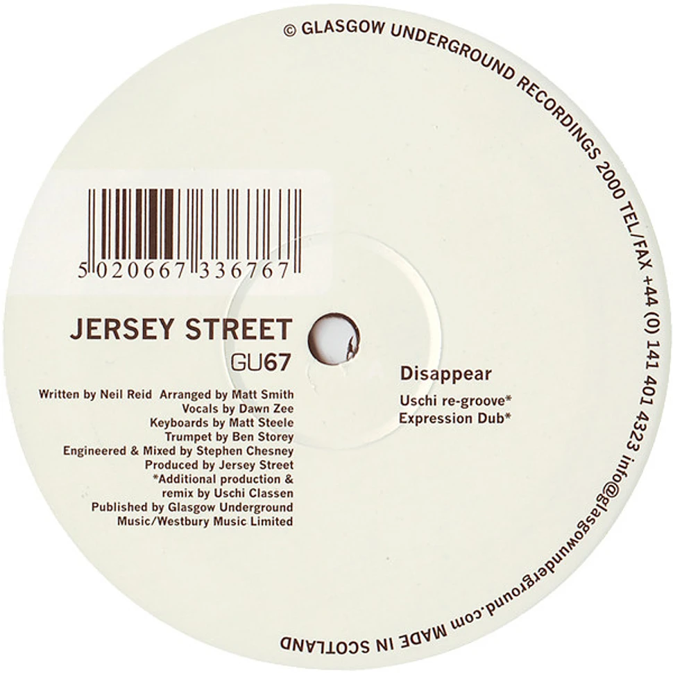 Jersey Street - Disappear