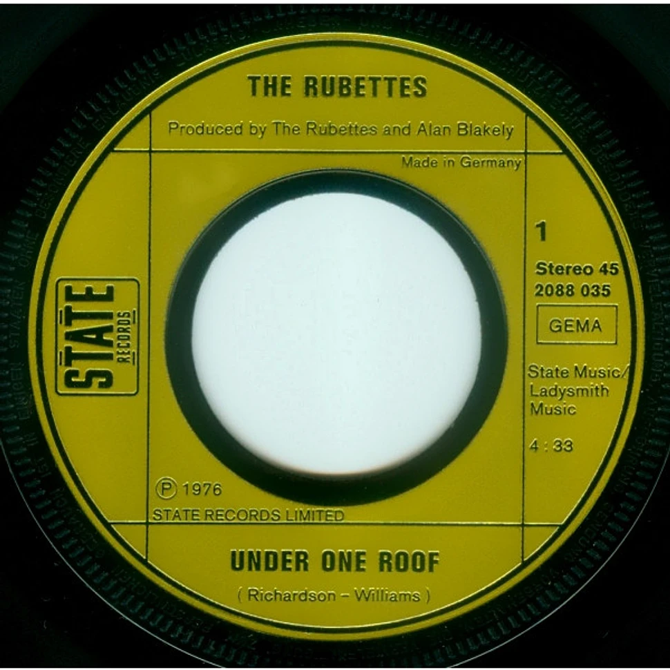 The Rubettes - Under One Roof