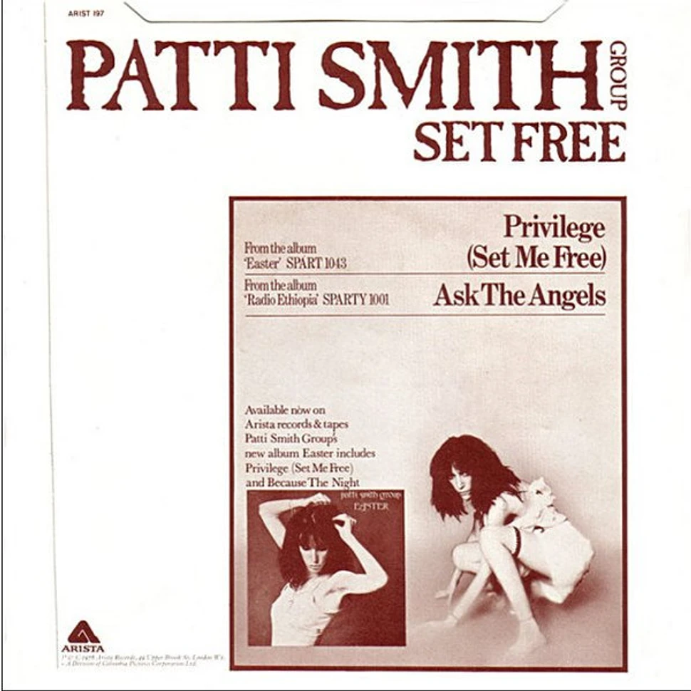 Patti Smith Group - Set Free