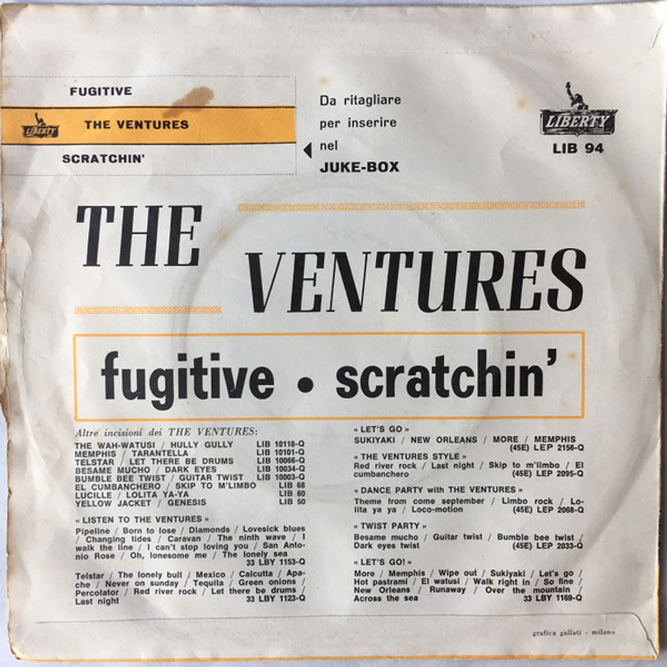 The Ventures - Fugitive / Scratchin'