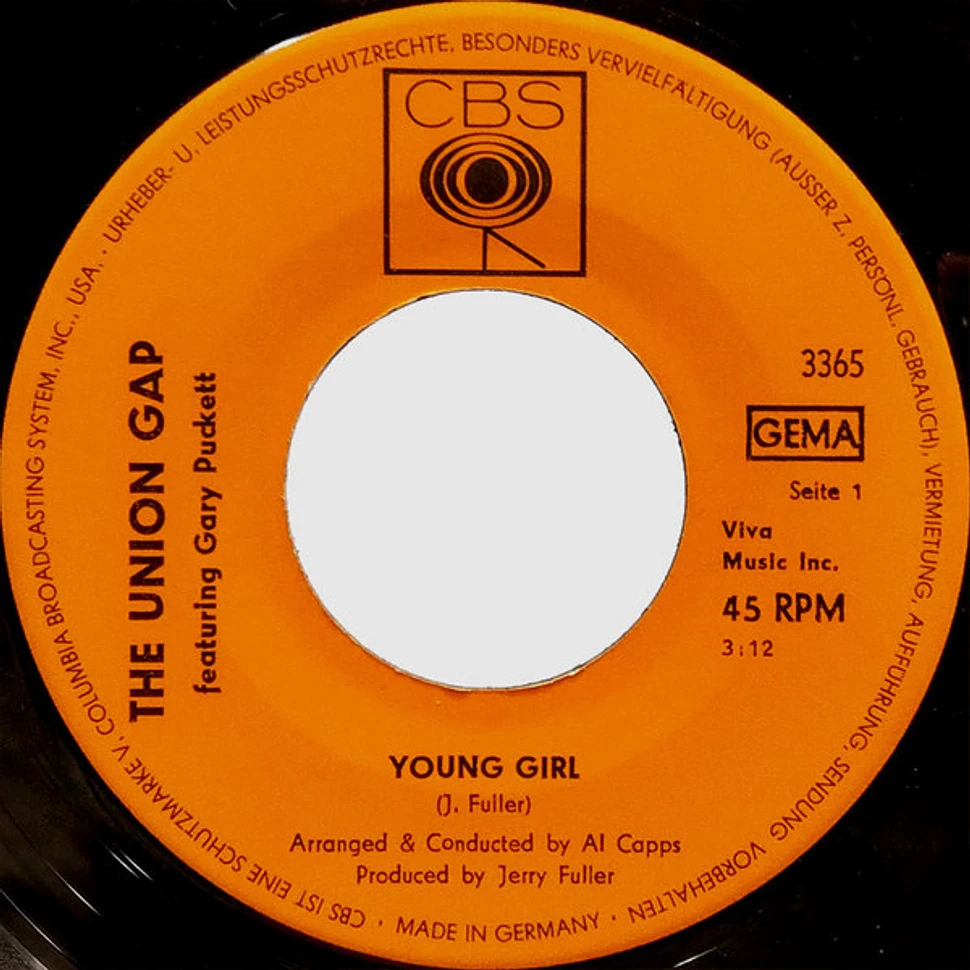 Gary Puckett & The Union Gap - Young Girl