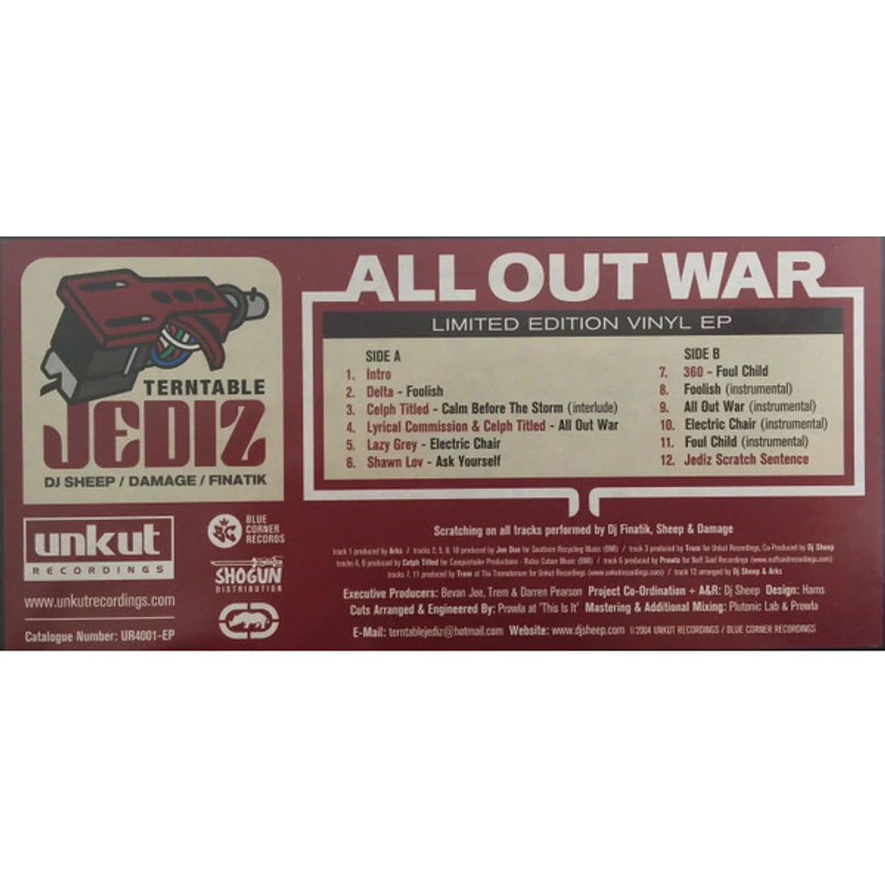 Terntable Jediz - All Out War