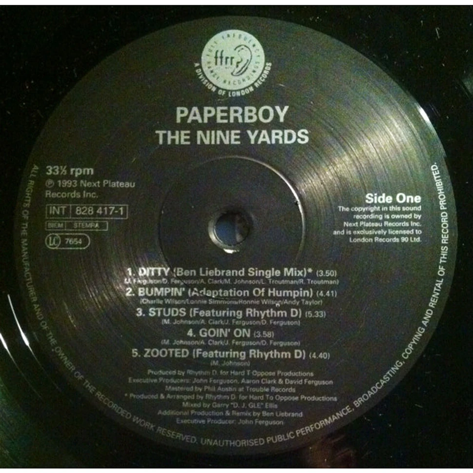 Paperboy - The Nine Yards