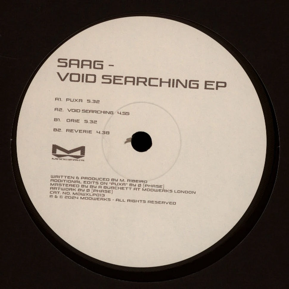 Saag - Void Searching EP