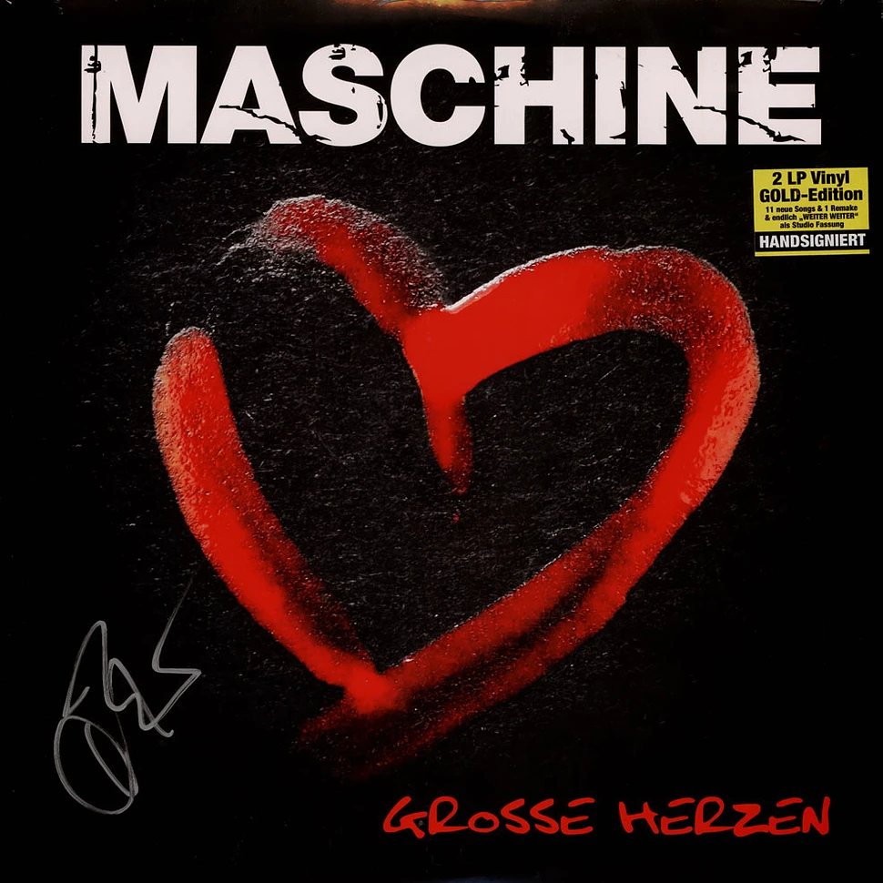 Maschine - Große Herzen Limited Gold 2 Vinyl Edition