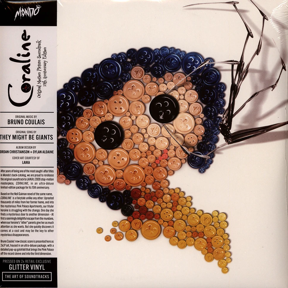 Bruno Coulais - OST Coraline 15th Anniversary Edition Blue Yellow Vinyl Edition