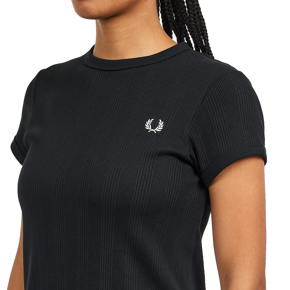 Fred Perry - Ribbed T-Shirt Dress