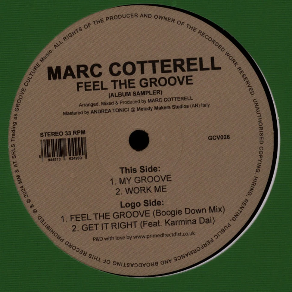 Marc Cotterell - Feel The Groove