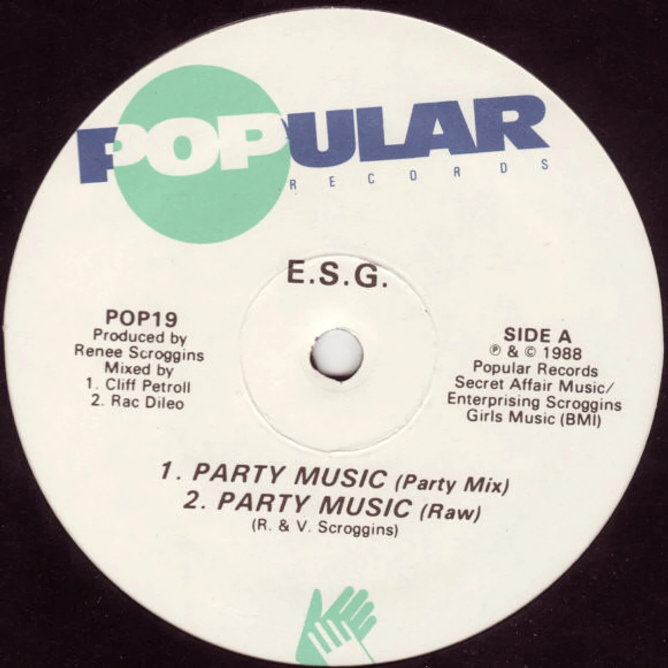 ESG - Party Music / Moody (A New Mood)