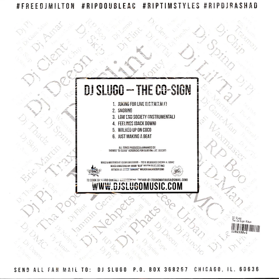 DJ Slugo - The Co-Sign Album