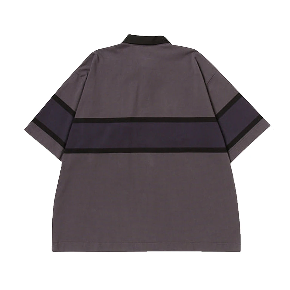 Gramicci x and wander - Tech Rugby Shirt (Charcoal) | HHV